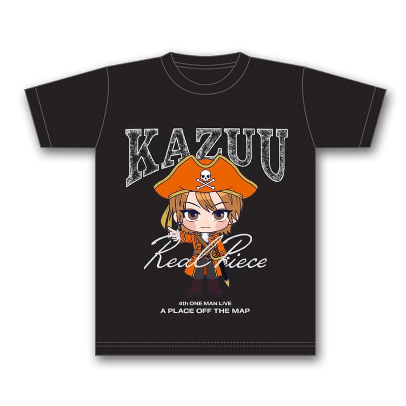 『地図に無い場所』イラストTシャツ【かずぅ】